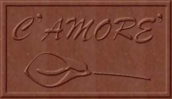 Custom C'Amore' Business Card Sized Chocolate